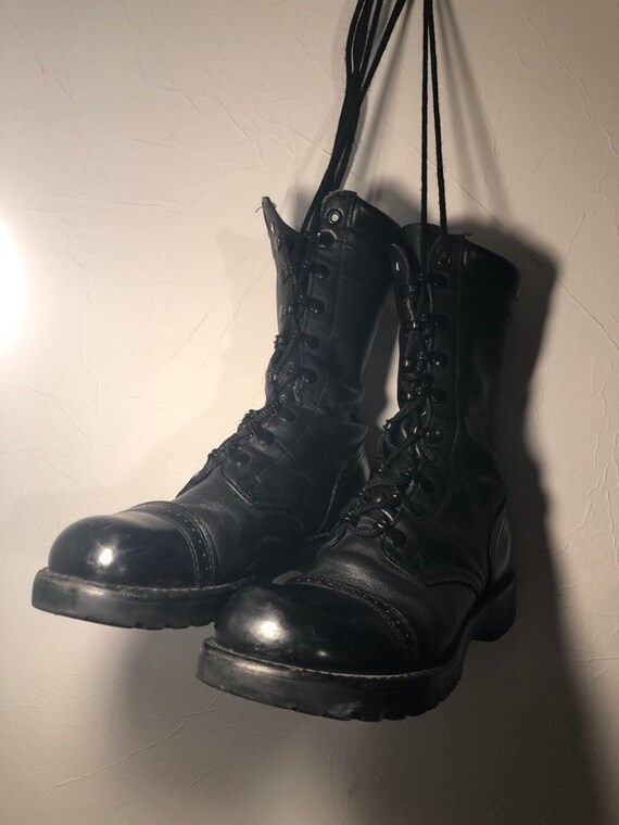 punk combat boots