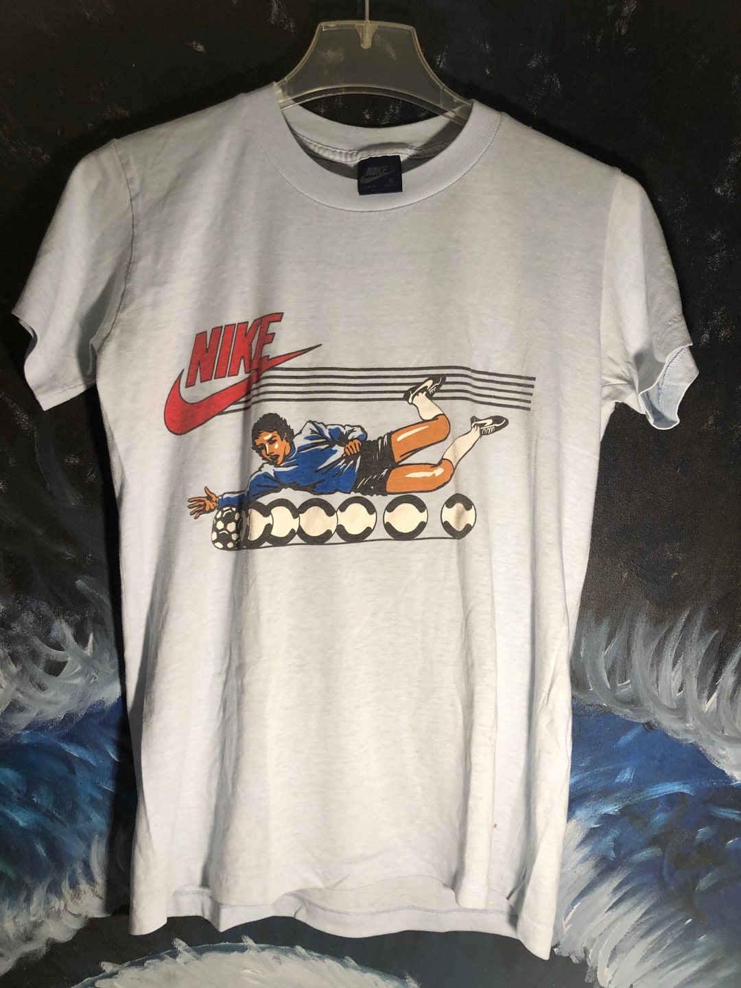 Extremely Rare 70s 80s NIKE Swoosh Soccer Futbol World Cup Extremely Rare 70s 80s NIKE Swoosh Soccer Futbol World Cup