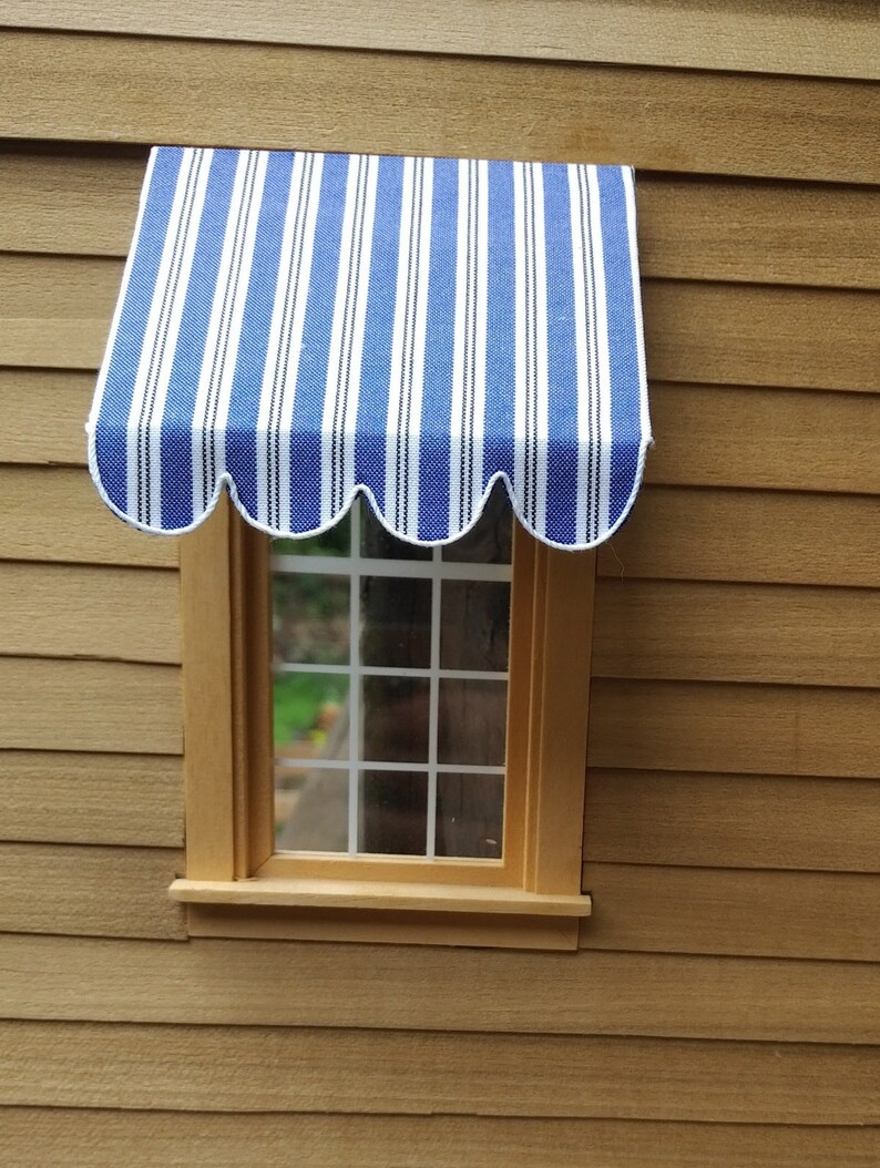 Dollhouse Sun Awning With Scalloped Edge in 112 Scale Etsy UK