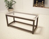 Modern dollhouse coffee table