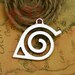 10pcs 25mm x 38mm Naruto Charms Antique Tibetan Silver Tone Simply Beautiful -SC2086