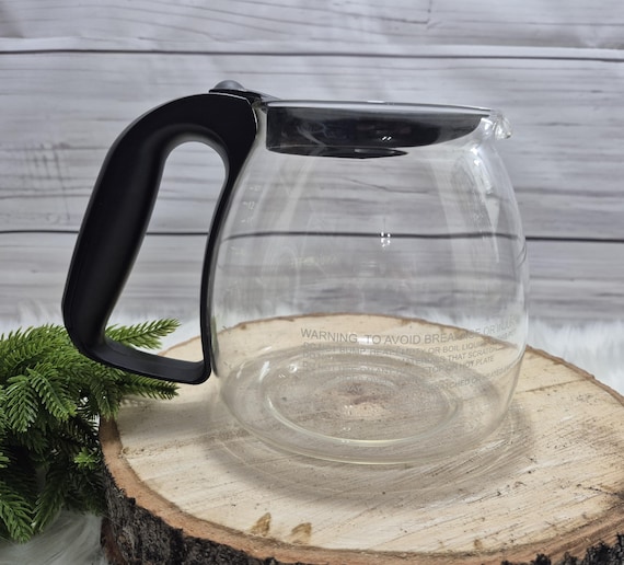 VTG Mr. Coffee 12 Cup Glass Replacement Coffee Carafe Black Lid & Handle,  GERMANY - Etsy Ireland