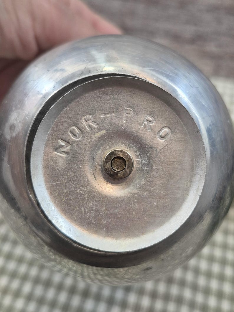 Vintage Nor-pro Aluminum Donut Maker With Finger Loop, Retro 1960's USA ...