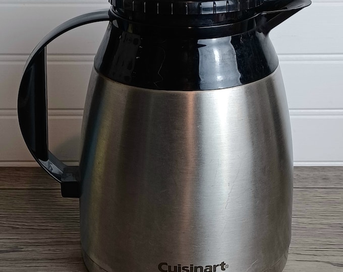 Cuisinart 12 Cup Brushed Stainless Steel Thermal Replacement Coffee Pot