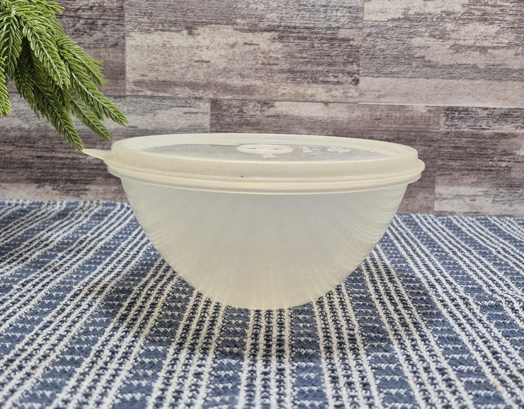 Vintage Tupperware Wonderlier Bowl 234-10 & Tupper! Seal Lid 227-6 ...