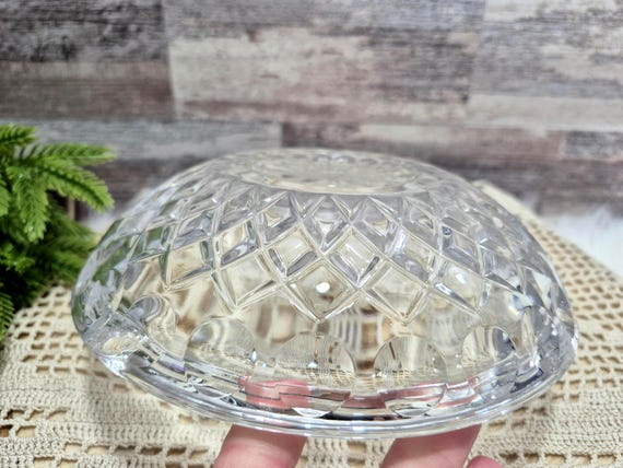 ヴィンテージ プリンセスハウス 鉛クリスタル/ガラス ラウンド灰皿