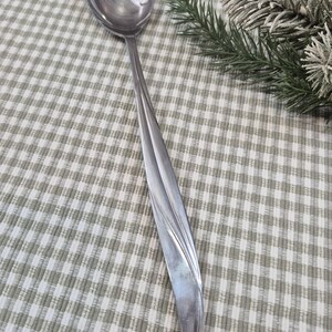 Vintage Castle Court Stainless Japan, Pierced Serving Spoon #CCS2, Mid-Century Mod.