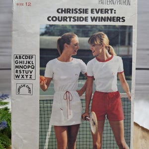 Butterick 5378: Retro Tennis Outfit Sewing Pattern - Size 12