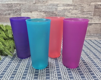 ヴィンテージ タッパーウェア 蓋：赤丸型交換用蓋 #733-1 (4インチ