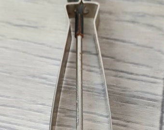 Vintage Metal Vegetable and Fruits Peeler with Floating Blade, Retro USA Kitchen Peeler
