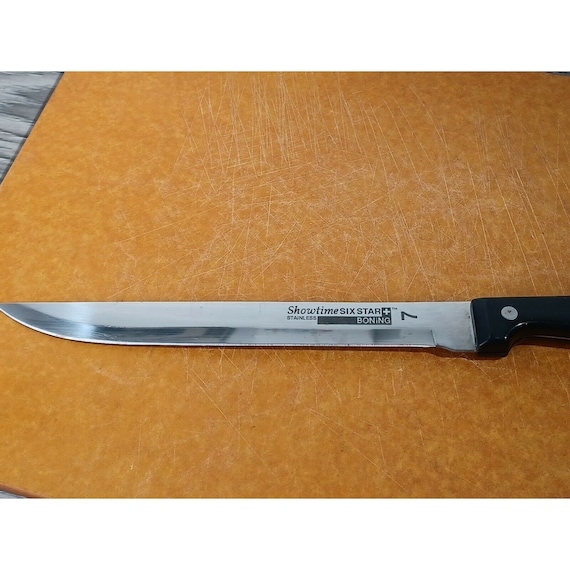 Ronco Showtime Six Star 7 Boning Knife Features 8 Blade & Full