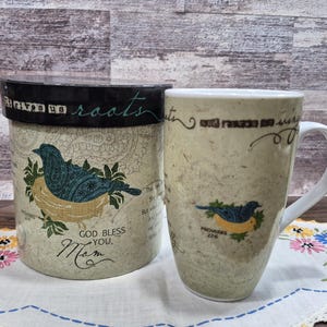 Proverbs 22:6 Mother's Love Bird Nest Coffee Mug – Inspirational Verse Scripture