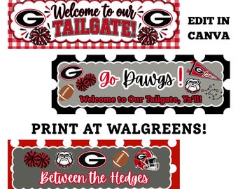 Georgia Tailgate Banner