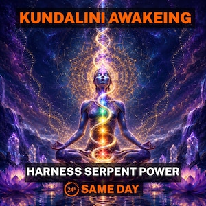 Kundalini Energy Awakening – Activate Serpent Energy, DNA Light Codes, Spiritual Expansion & Energy Healing