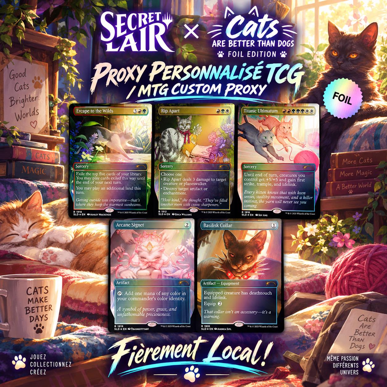 Secret Lair Cats - Etsy