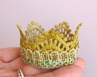 Bearded Dragon Crown Lizard Crown Gold Reptile Accessories Beardy Crown Party Crown