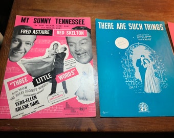 Vintage sheet music  10 pieces 30’s and 40’s