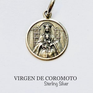 Our Lady of Coromoto. Sterling Silver. Venezuelan Patroness.