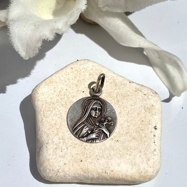 Saint Therese of Lisieux. Second Hand. 900 Silver