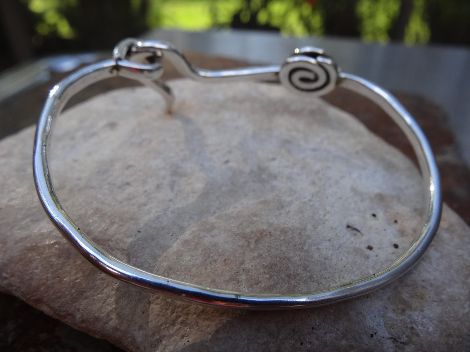 ブレスレット LANARCHIVE sage hook bracelet Solid Sterling Silver Hook Bracelet - Etsy