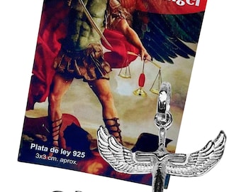 Saint Michael the Archangel Sword. Solid Silver.