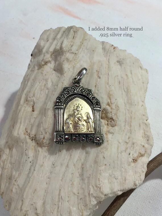 Mid Century Pendant. Feast of The Rosary. - image 3