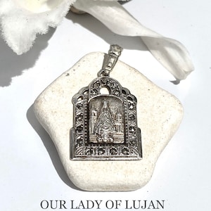 Our Lady of the Valley. 1960’s Pendant - 900 Silver