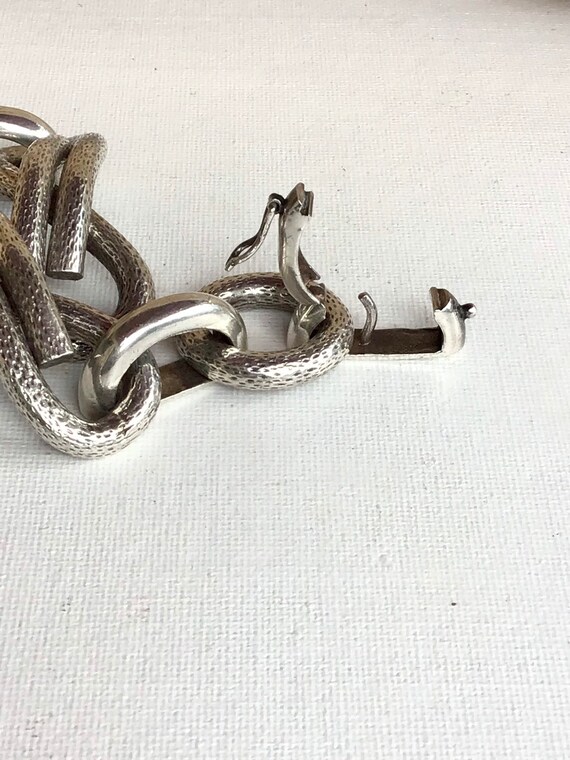 Vintage Bracelet. Handmade. Sterling Silver. - image 8