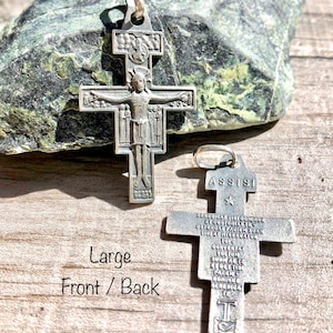 San Damiano Crucifix. Sterling Silver.