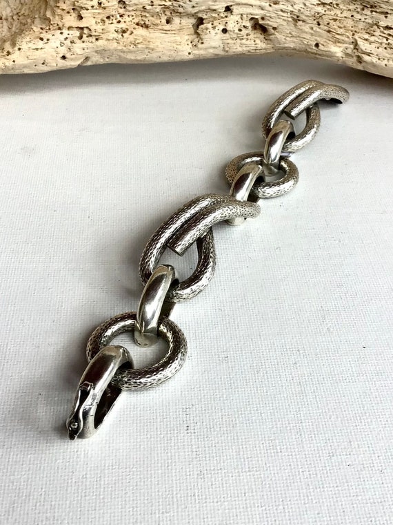 Vintage Bracelet. Handmade. Sterling Silver. - image 2