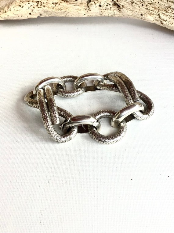 Vintage Bracelet. Handmade. Sterling Silver. - image 3