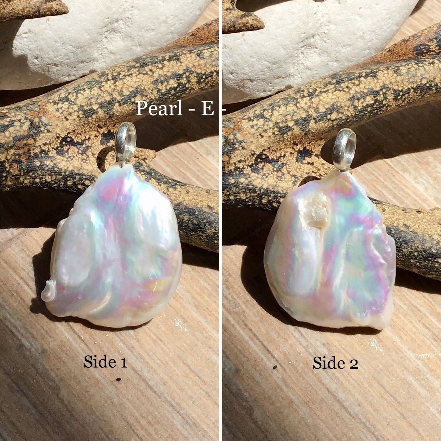 【Lavishe】(Silver925) Ball Fresh Water Pearl Earring/ピアス Sterling Silver Dangle Earrings with Pink Freshwater Pearls