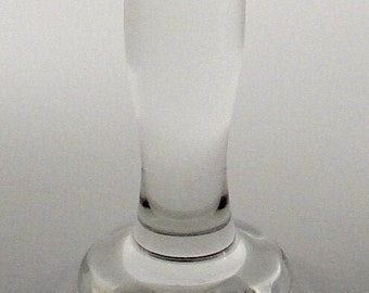 Small #2 Glass Necked Dilator Anal / Vaginal Plug Sex Toy