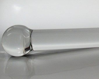 Medium Glass Smooth Massage Wand
