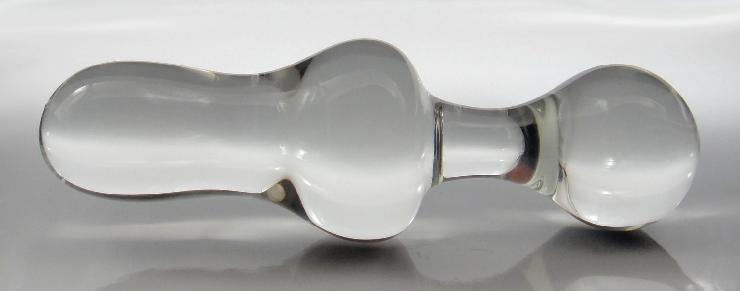 XL Extra Large Glass Kegel Exercise Hourglass  Butt Plug Sex Toy - Etsy
