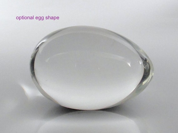 XL Extra Large Glass Yoni Egg - Two Shapes - Etsy