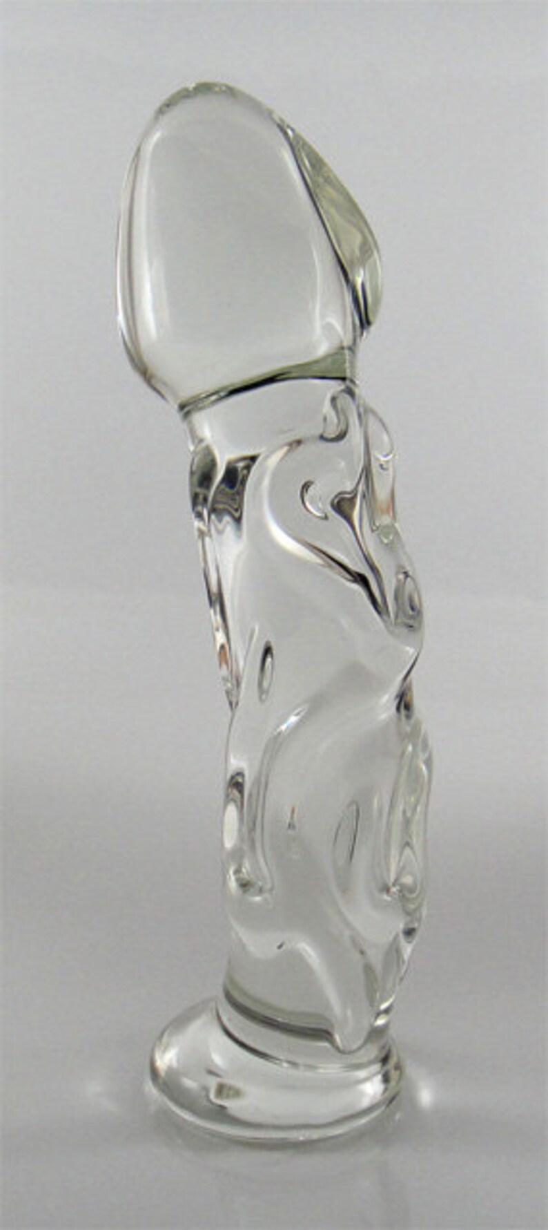 Medium Glass Clear Vein Dild