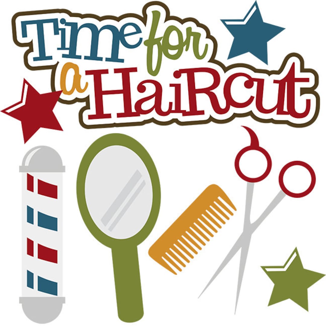 Scrapbook, Scrapbooking, Hair Cut Die Cuts, Die Cuts, Hair Cut