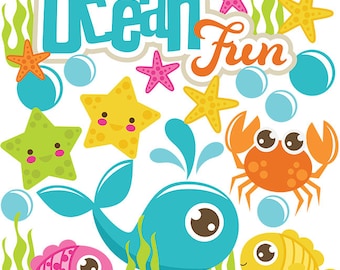 Scrapbook, Scrapbooking, Scrapbook die cuts, Die cuts, Scrapbook embellishments, Ocean die cuts, scrapbook die cuts, Scrapbook supplies