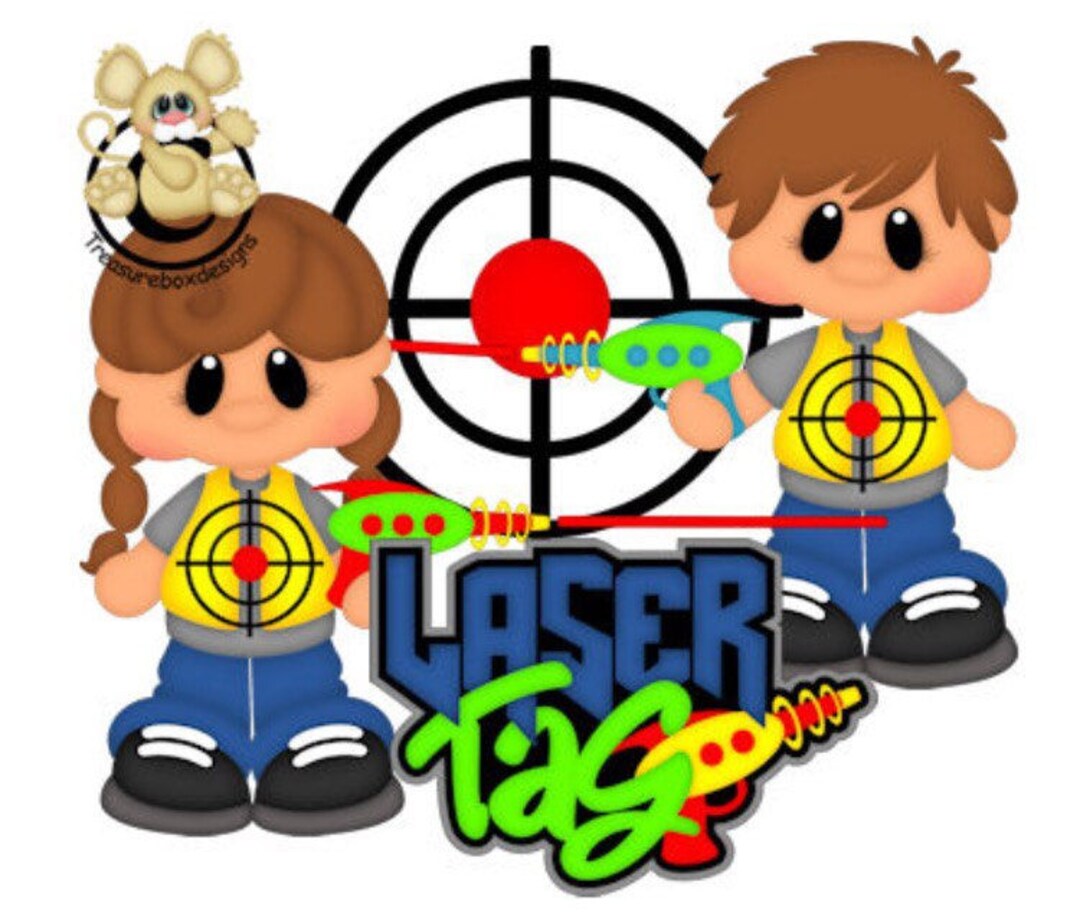 Laser Tag Scrapbook Embellishments Scrapbook Die Cuts Etsy