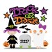 Halloween Title, Halloween Die Cut, Halloween Party Die Cuts, Halloween ...