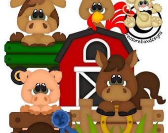 Farm die cuts, scrapbook die cuts, scrapbooking, die cuts, Farm animals die cuts, scrapbook embellishments, scrapbook, farm, card making