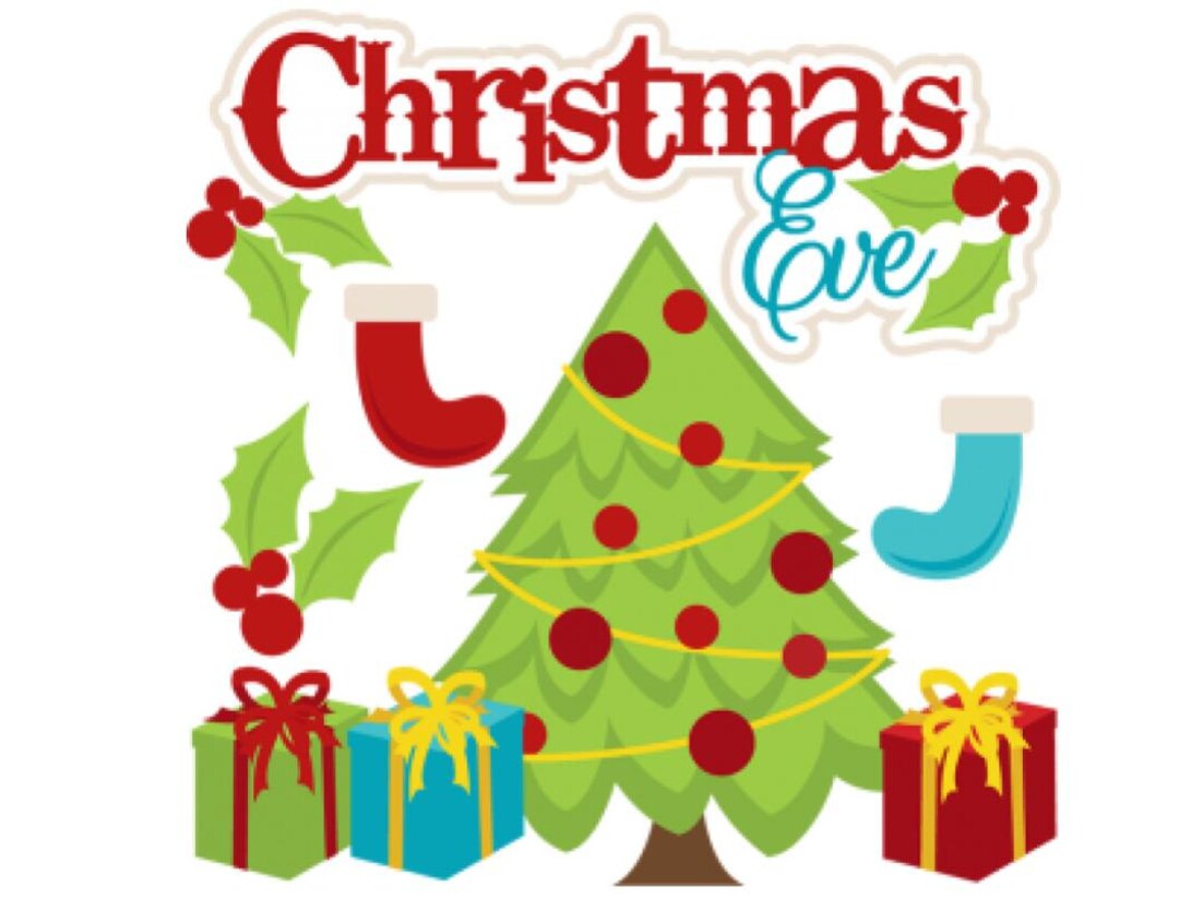 Christmas Die Cuts, Christmas Eve Die Cuts, Christmas Titles, Scrapbook