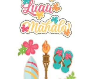 Summer Die Cuts, Beach Scrapbook, Beach die cuts, Scrapbooking Die cuts, Beach Scrapbooking, Die Cuts, Scrapbook, Scrapbooking, card making