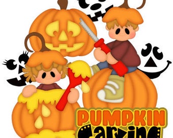Scrapbook die cuts, Pumpkin carving die Cuts, Autumn Die cuts, Fall scrapbook, Autumn Scrapbook, Pumpkin Die cuts, Scrapbook, Card