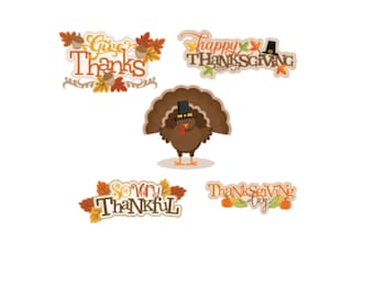 Thanksgiving Die cut, Fall Die Cuts, Thanksgiving Scrapbook embellishment, card die cut, Autumn die cuts, handmade cards, paper crafts