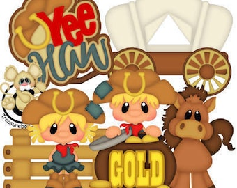 Cowboy die cuts, scrapbook die cuts, scrapbooking, Cowgirl die cuts, die cuts, scrapbook embellishments, scrapbook, yeehaw, card making