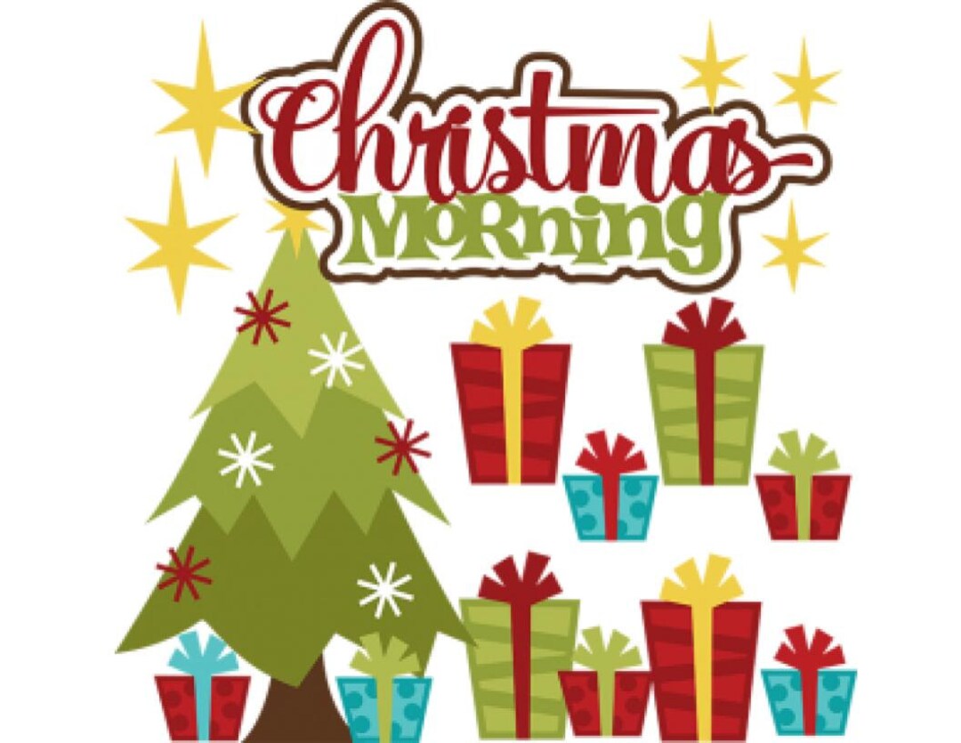 Christmas, Christmas Die Cuts, Christmas Scrapbook, Christmas Morning