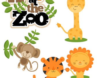 Die cuts, zoo die cuts, scrapbook die cuts, scrapbook embellishment, zoo scrapbook embellishment, zoo, paper piecing, card making