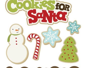Christmas die cuts, christmas embellishments, Christmas Scrapbook, scrapbook embellishments, Christmas cookie die cuts, Holiday scrapbook